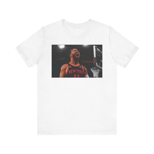 Knicks Brunson Forever Basketball Unisex Jersey Tee - Perfect for Knicks Fans