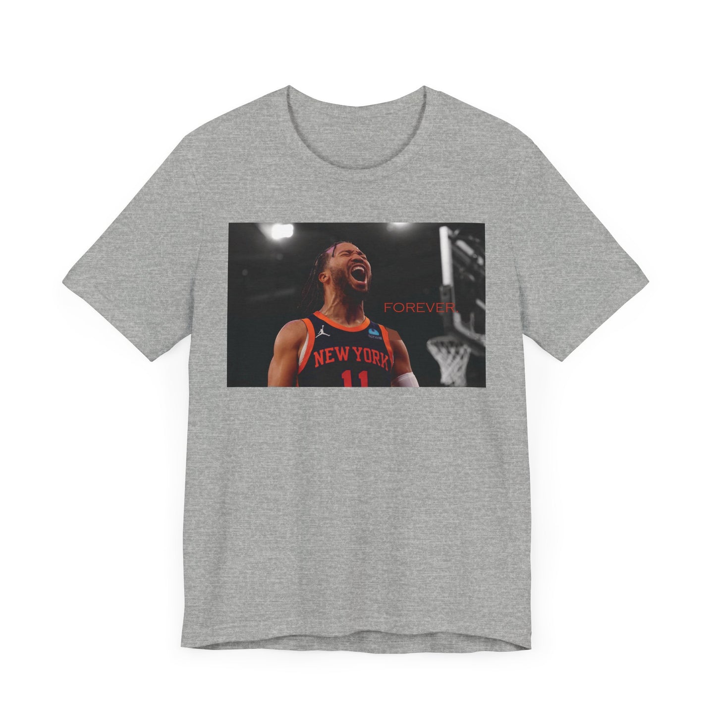Knicks Brunson Forever Basketball Unisex Jersey Tee - Perfect for Knicks Fans
