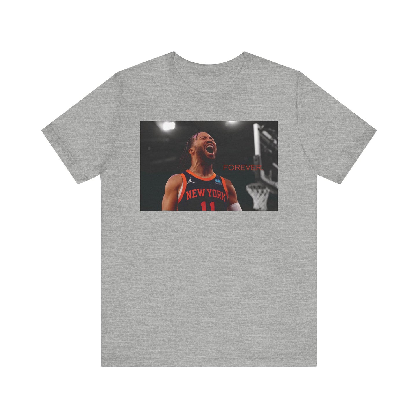 Knicks Brunson Forever Basketball Unisex Jersey Tee - Perfect for Knicks Fans