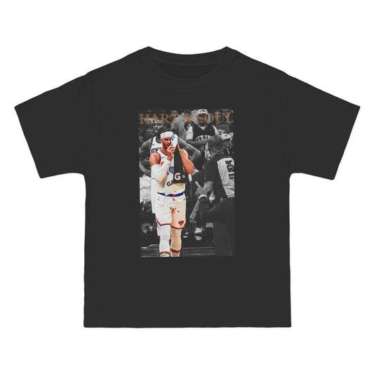 Vintage Inspired Unisex Basketball T-Shirt - Heart & Soul Print